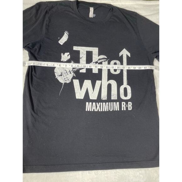 The Who Maximum R&B Black Graphic Tee XL - Picture 3 of 6